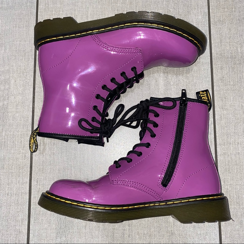 💜 Purple Zip Up Dr. Martens 💗